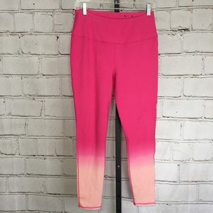 Crown & Ivy Dip-Dyed Pink Leggings Size S